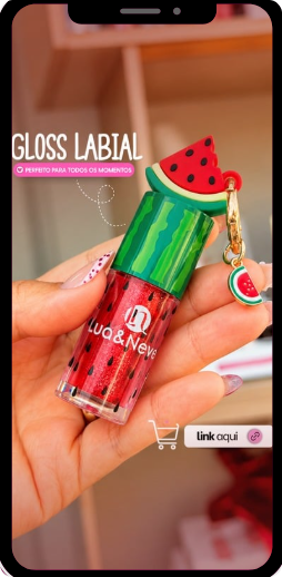 Story de produto com chamada de compra